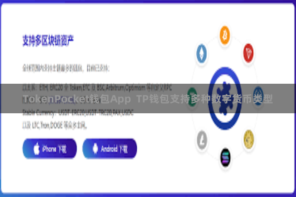 TokenPocket钱包App  TP钱包支持多种数字货币类型